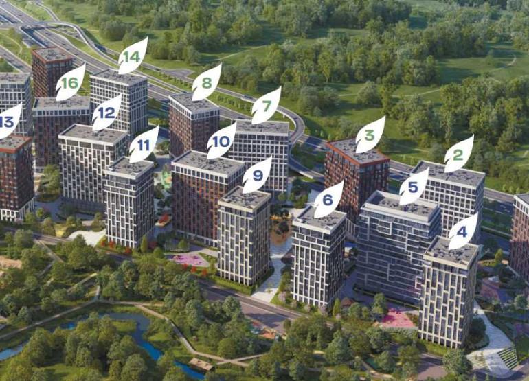 West Garden: Вид здания